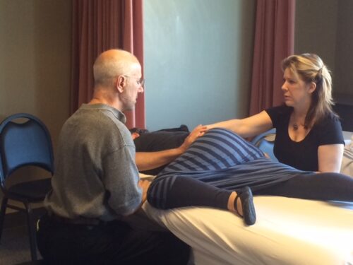 Elizabeth and Jim Berns- OB in Portland, 2014